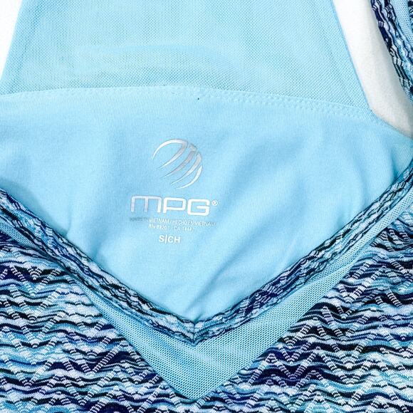MPG Activewear Blue Marl Dress - Polyester/Spandex Medium - Picture 6 of 8